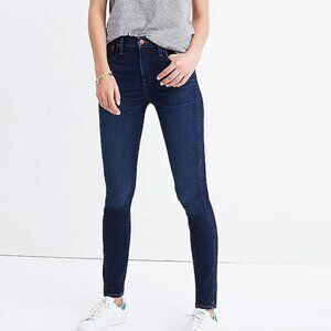10" High-Rise Skinny Jeans in Hayes Wash